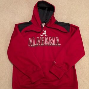 Men's Alabama Crimson Tide Russell Athletics Hooded Sweatshirt Medium